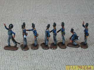 20mm Plastic Nap WDS painted British Foot Artillery b98  