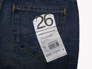 Paper Denim Jeans Slim 5 Straight 2NYC New 3 Year 29 {  