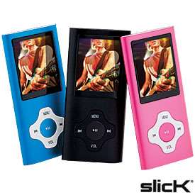 Slick® 4GB  Player With 1.8 Screen (Blue)  