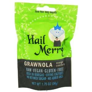 Hail Merry Snacks, Grawnola, Orng Crnbry, G / F, 16/1.75 Oz  