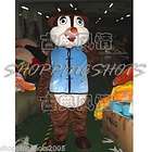 cute squirrel cartoon mascot costume r00453 fancy dress suit adult