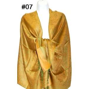  Cashmere Silk Wool Pashmina Scarf Shawl Wrap Cape 018 #7 