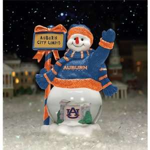 Auburn Tigers City Limits Snowman