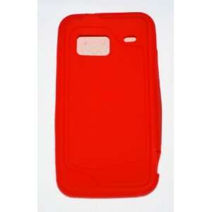  Google HTC Incredible/6300 smartphone SILICONE Case   RED 