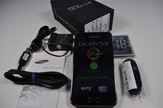NEW SAMSUNG i9100 GALAXY S II BLACK UNLOCKED 16GB GSM 8MP GPS WIFI 