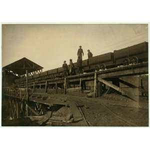  Photo On the tipple at the Bessie Mine, Sloss Sheffield 