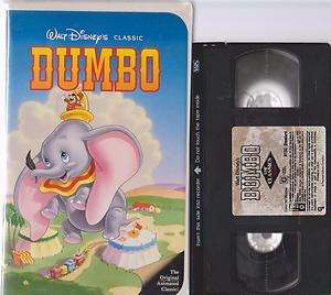 Dumbo (VHS, 1998) WALT DISNEY CLASSIC ANIMATION KIDS 012257024036 