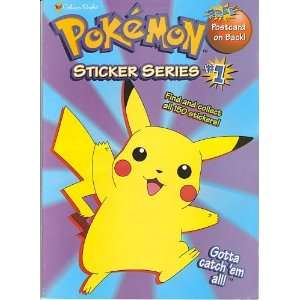  Pokemon Sticker Series #1 Toys & Games