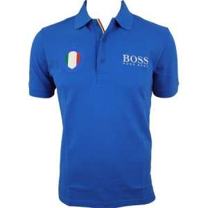 NWT Country Hugo Boss Italy Green Label Polo Golf Small  