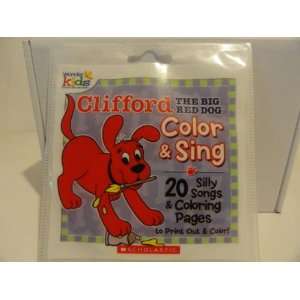  Clifford The Big Red Dog Color & Sing [CD ROM] Everything 
