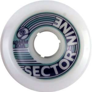  Sector 9 Slalom 80a 69mm White Skate Wheels Sports 