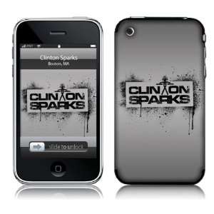   MS CLIN10001 iPhone 2G 3G 3GS  Clinton Sparks  Logo Skin Electronics