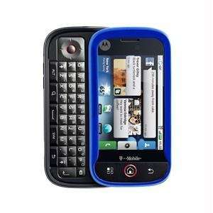 Motorola / SnapOn Android (CLIQ) Rubberized Blue Cover 