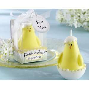  Candle About to Hatch Baby Chick (6 sets of 4 per order 