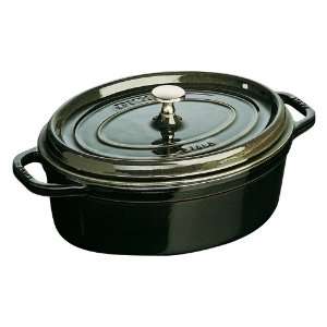  Staub Mini Oval ¼ Quart Cocotte, Olive Green Kitchen 
