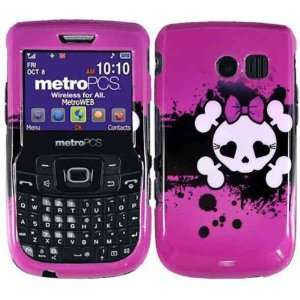  Pink Skull Hard Case Cover for Samsung Freeform 2 II R360 