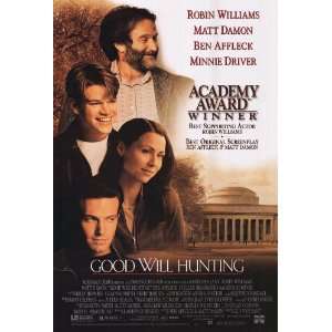  Good Will Hunting (1997) 27 x 40 Movie Poster Style B 