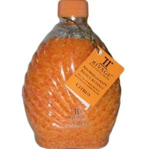  RIVAGE Aromatherapy Bath Crystals Citrus 500g Health 