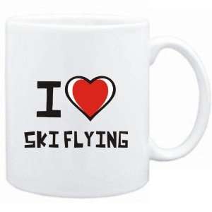  Mug White I love Ski Flying  Sports