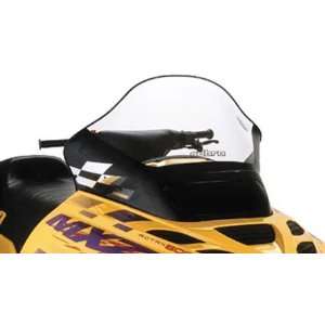   Black Sides and Yellow Checkers Chassis Windshield for Ski Doo ZX