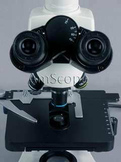 40X 2000X Siedentopf Trinocular Compound 3W LED Microscope + 1.3MP 