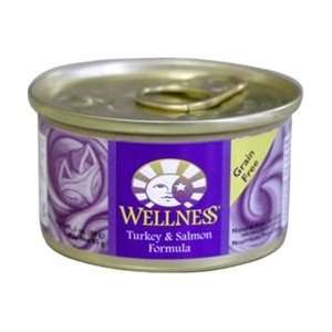  Wellness Turkey & Salmon Cat Cans 5.5 oz (single can) Pet 