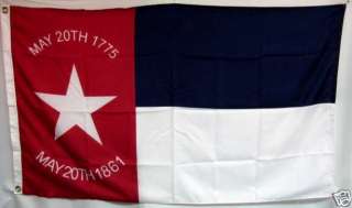 NORTH CAROLINA REPUBLIC 1775 1861 HISTORICAL 3X5 FLAG  