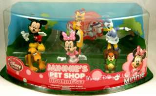 NEW  PVC Minnies Pet Shop Mickey Mouse Clubhouse Figure 