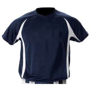 Alleson 506SY Youth 2 Color Custom Baseball Jerseys NA/WH   NAVY/WHITE 