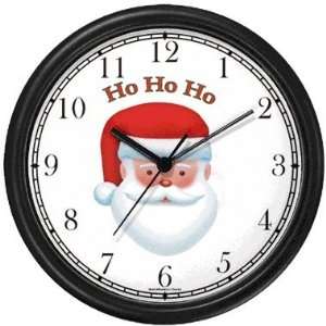   Ho   Christmas Theme   JP Wall Clock by WatchBuddy Timepieces (Slate