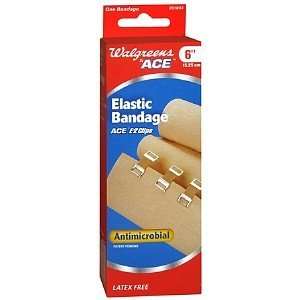   Ace Elastic Bandage Antimicrobial, 6 Inch, 1 ea 