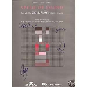  Sheet Music Speed Of Sound Coldplay 91 