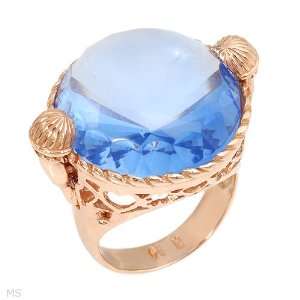 Genuine Rosato (TM) Ladies Ring. Multicolor Simulated Gems Gemstones 