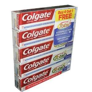  Colgate Advanced Whitening Toothpaste 8 Ounce Tube (Pack 