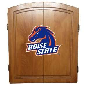  Boise State Officially Licensed College Dart Board Cabinet 