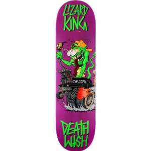  Deathwish Lizard Creeps 8.125 Skateboard Deck