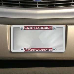   2010 NCAA Mens College World Series Champions License Plate Frame