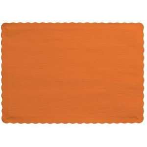  Paper Placemats, Sunkissed Orange