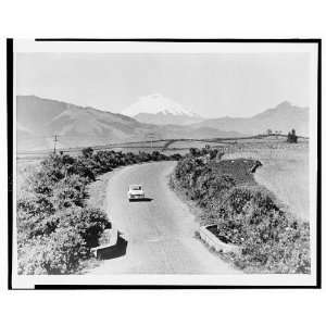  Pan American Highway,Andes Mountains,Ecuador,1955