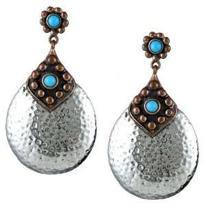  Silvermoon Sterling Silver and Beaded Copper Turquoise 