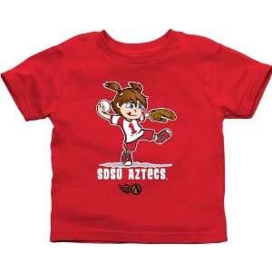  San Diego State Aztecs Toddler Girls Softball T Shirt 