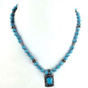  .925 Sterling Silver 16 inches Necklace with Bali Beads 