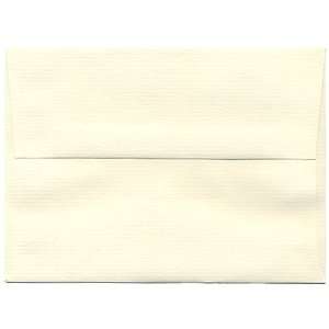  A6 (4 3/4 x 6 1/2) Natural White Laid Strathmore Paper Envelope 