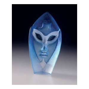  Thalia Etched Crystal Sculpture by Mats Jonasson Kitchen 