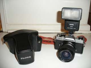 Fujica AZ 1 SLR Camera M42 with Fujinon Z 13.5 4.5 f=43 75mm Lens 