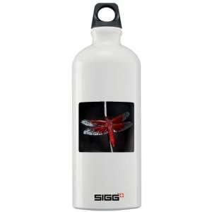  Sigg Water Bottle 1.0L Red Flame Dragonfly Everything 