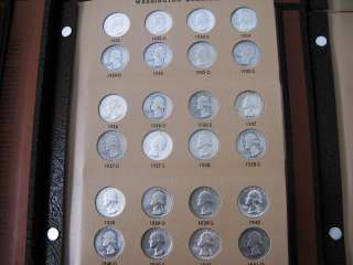 US Coin Collection Lot DEALER Stock 180 Coin Albums $1s 50c 25c 10c 