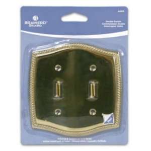  New Wall Plate Solbra Double Switch Case Pack 30   496728 