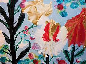 VIVID Original Floral Abstract Art Breast Painting KIRA  