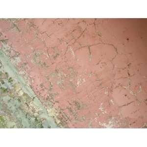  Close up of a Weathered Concrete Wall with Cracked and 